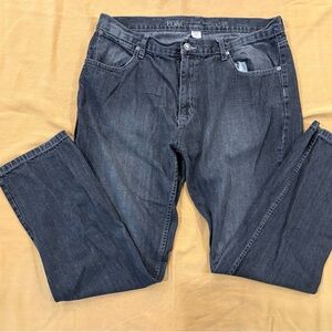 Men's Faded Black Denim Jeans